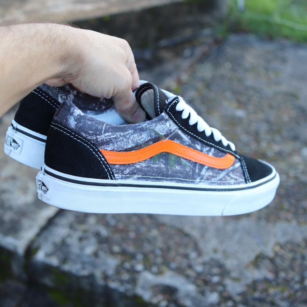 Vans Old Skool Realtree Camo Custom Sneakers NWT - Picture 11 of 13